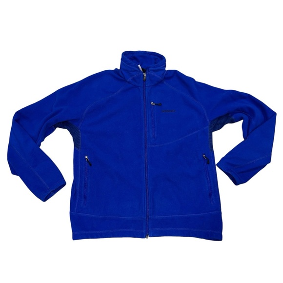 Patagonia Men’s Royal Blue R4 Fleece Jacket size XL - Picture 2 of 8